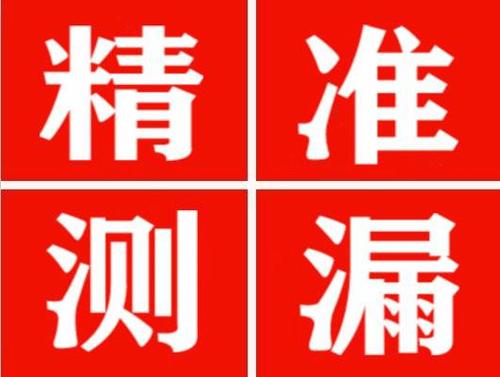 彝良尚嘉漏水精准查找
